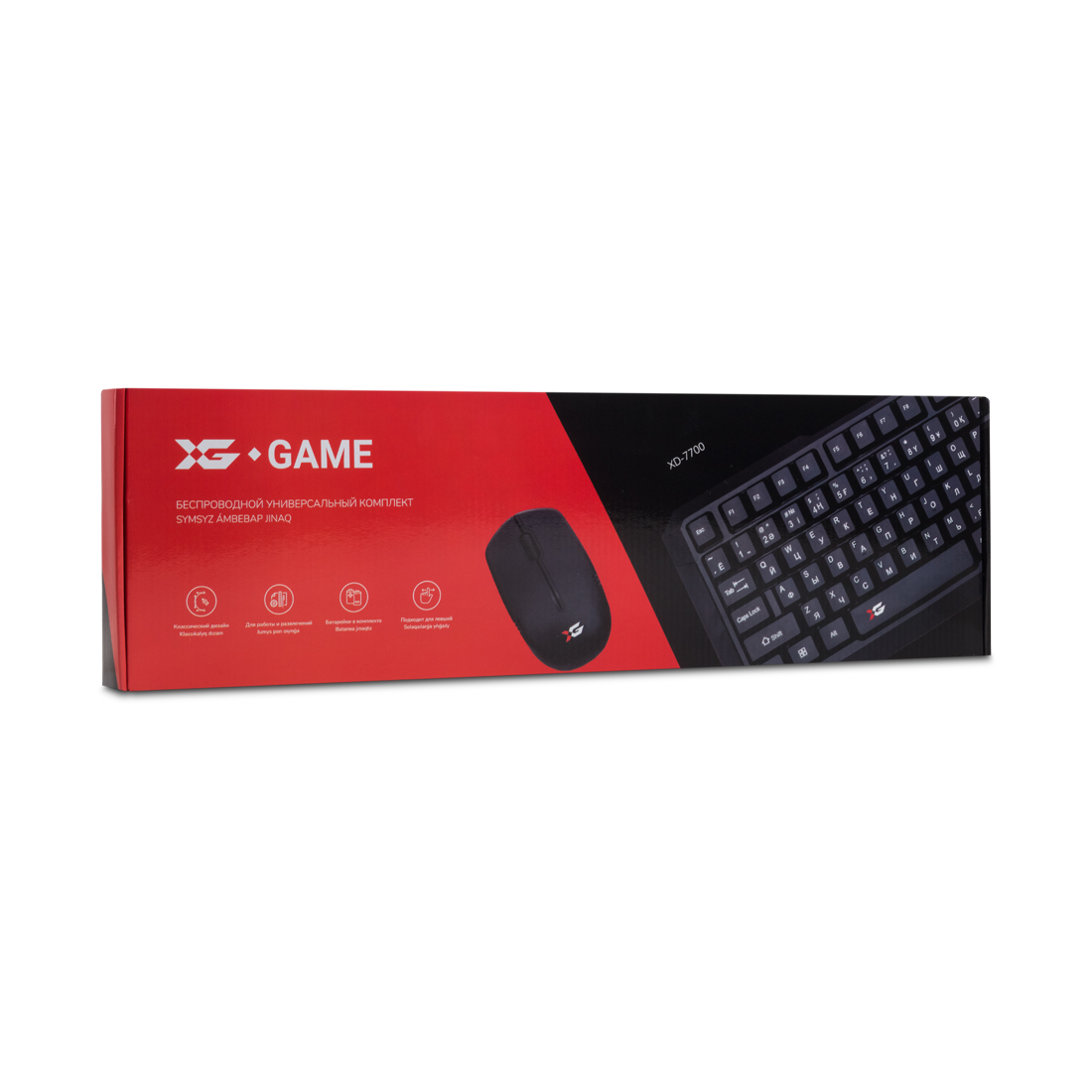 Комплект Клавиатура + Мышь XG XD-7700GB
