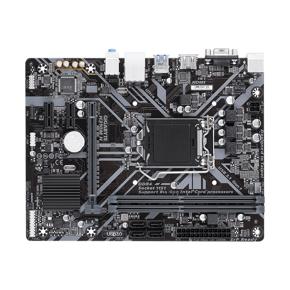 Материнская плата Gigabyte H310M H