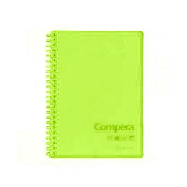 Блокнот B5 Comix CPB5801, 80 л., зелёный
