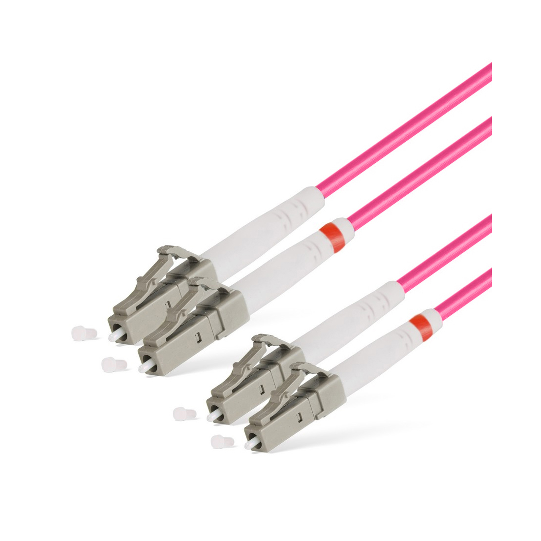 Патч Корд Оптоволоконный LC/UPC-LC/UPC MM OM4 50/125 Duplex 3.0мм 10 м