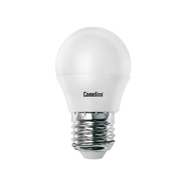 Эл. лампа светодиодная Camelion LED7-G45/830/E27, Тёплый