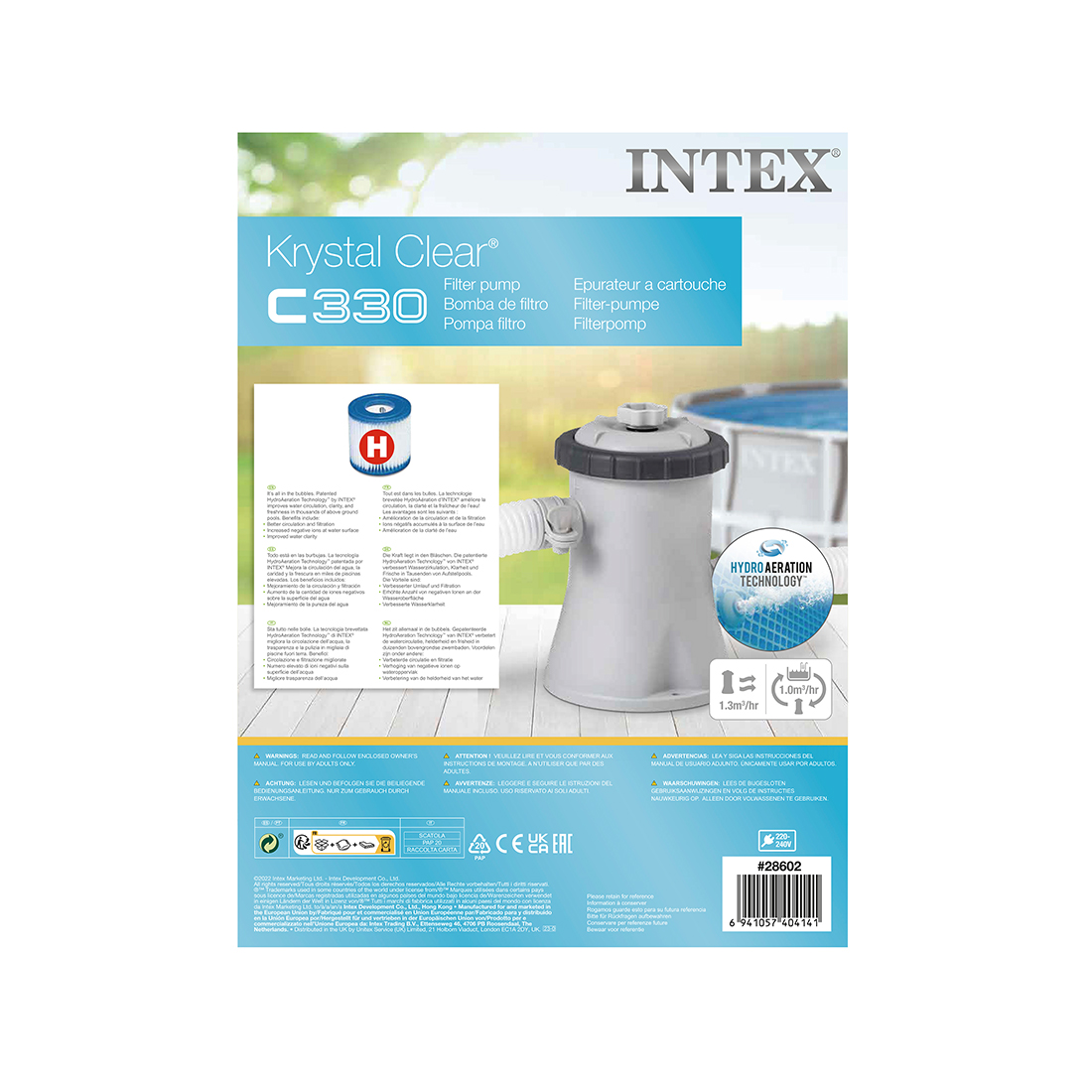Фильтр-насос для бассейна Intex 28602