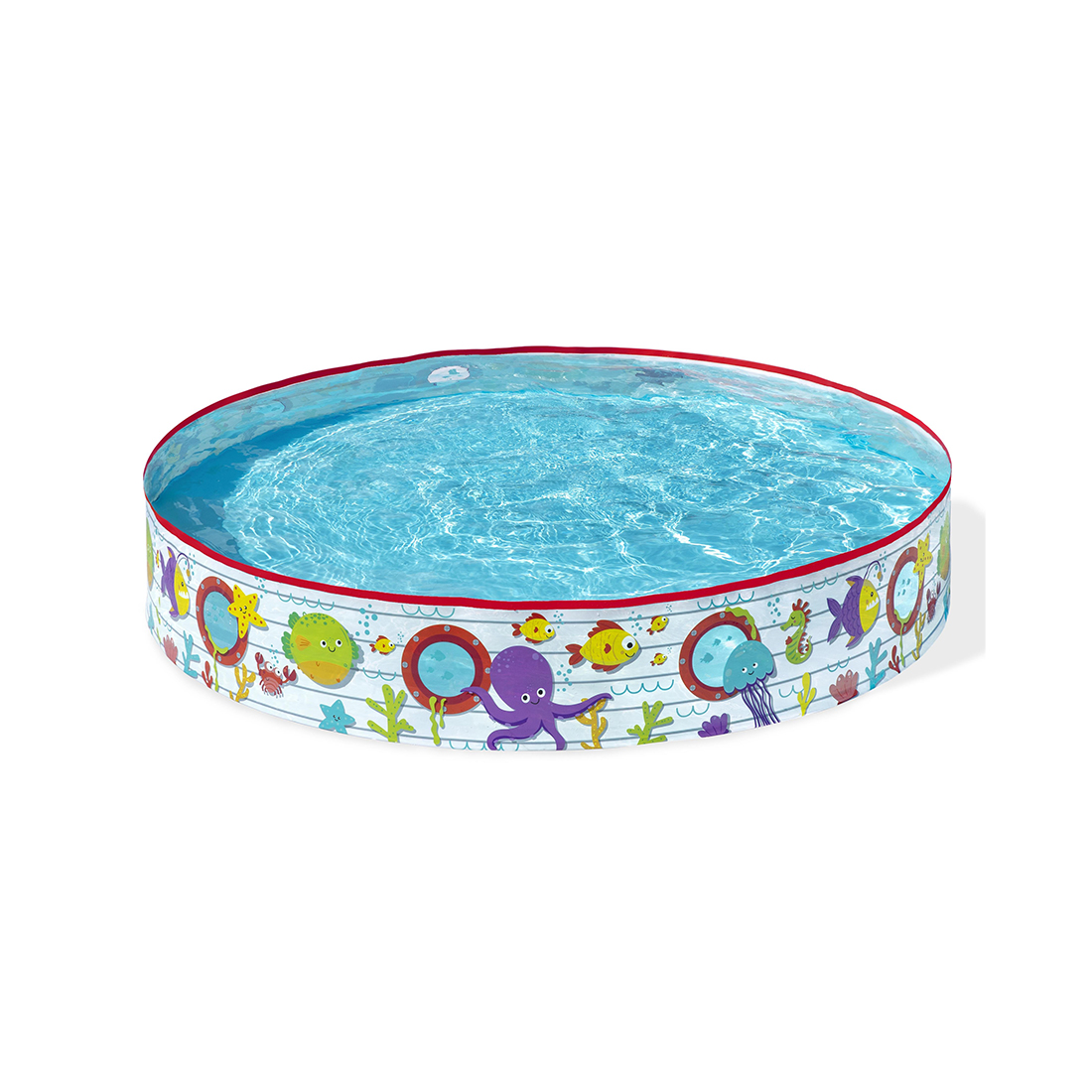 Бассейн с жёсткой стенкой детский Bestway 55029