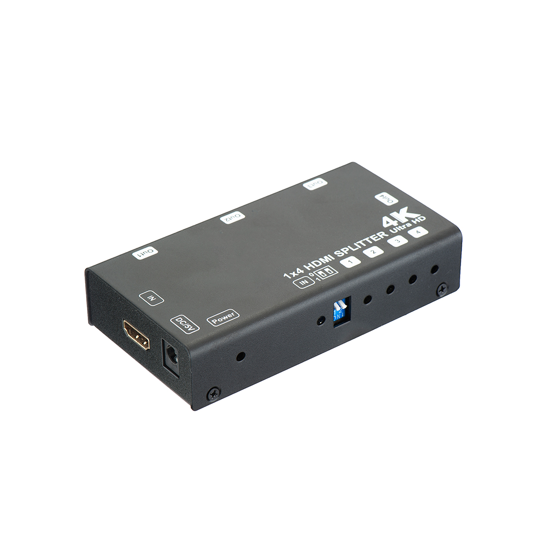 Сплиттер 1x4 HDMI 4K 3D HS-4P4K-60HD3D - оптом