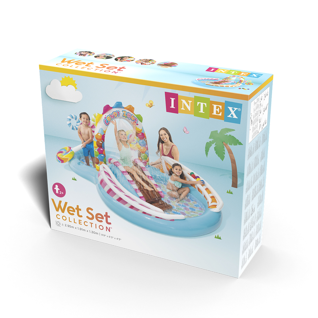 Надувной бассейн детский Intex 57149NP