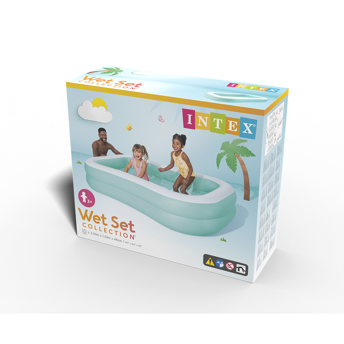 Надувной бассейн детский Intex 57181NP