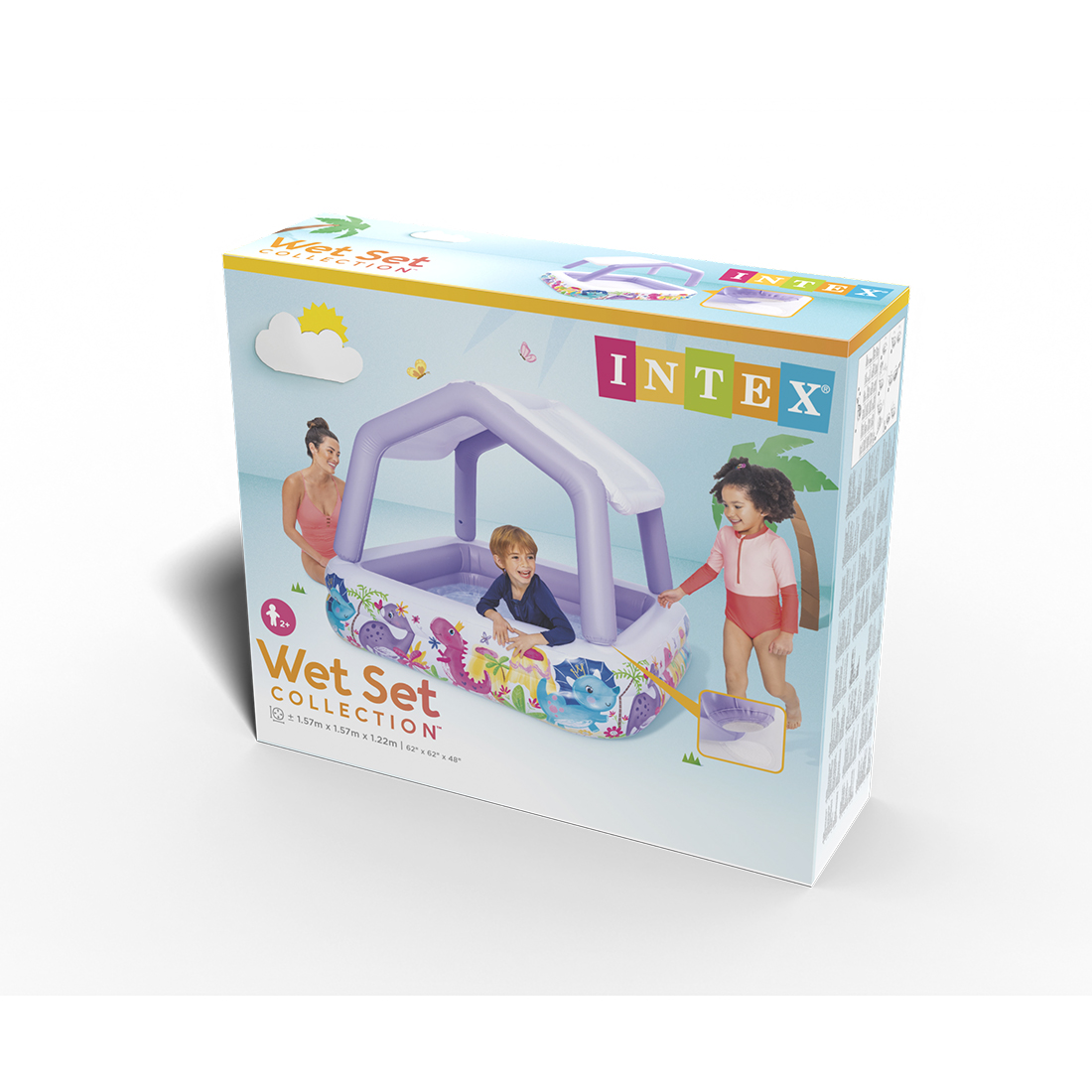 Надувной бассейн детский Intex 57470NP