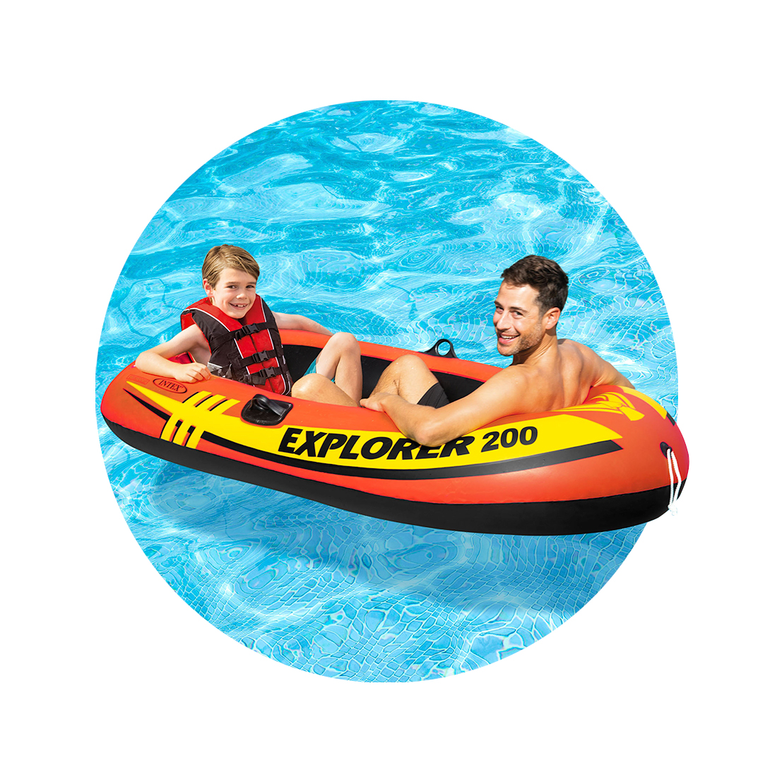 Лодка надувная Intex 58330NP