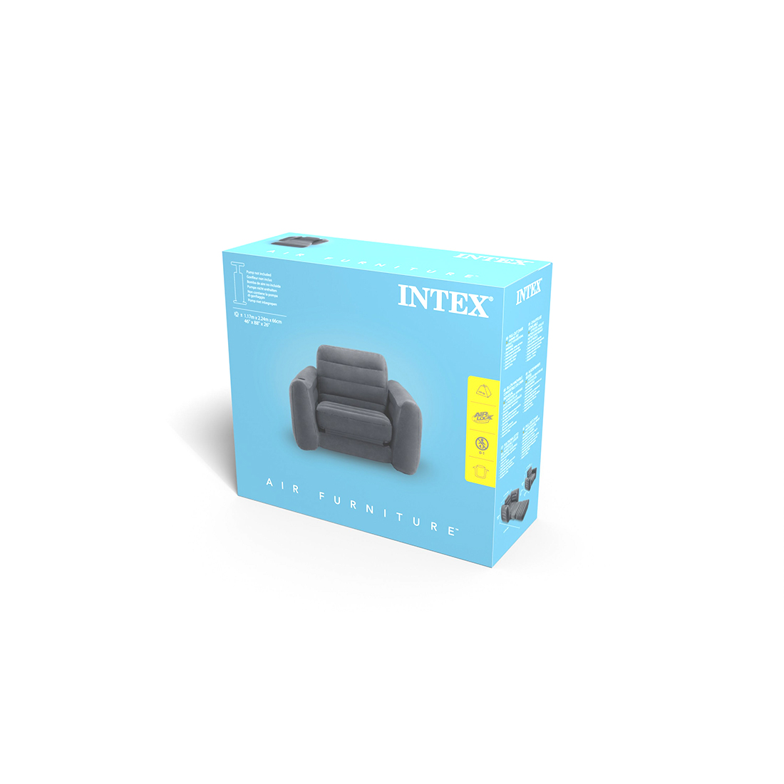 Кресло надувное Intex 66551NP