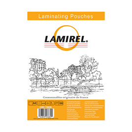 Пленка для ламинирования Lamirel LA-78656 А4, 75мкм, 100 шт.