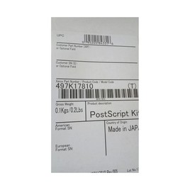 Печать PostScript Xerox 497K17810