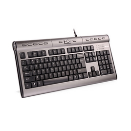 Клавиатура A4Tech KL-7MUU Silver+Grey