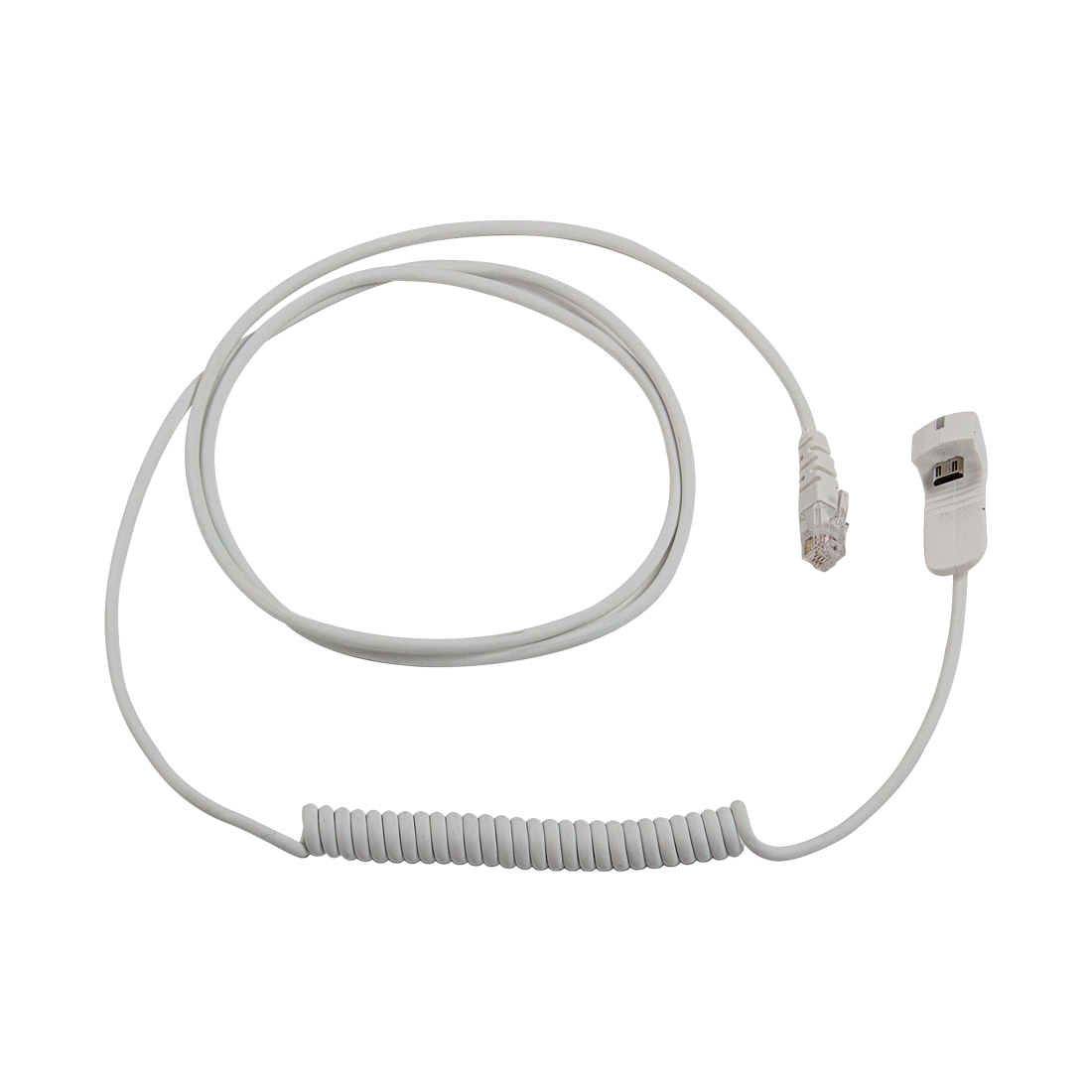Противокражный кабель Eagle A6150BW (Reverse Micro USB - Micro USB)