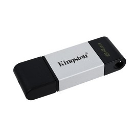 USB-накопитель Kingston DT80/64GB 64GB Type-C Серебристый