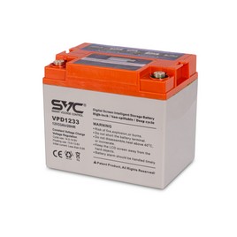 Аккумуляторная батарея SVC VPD1233 12В 33 Ач (195*132*168)