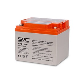 Аккумуляторная батарея SVC VPD1240 12В 40 Ач (196*166*173)