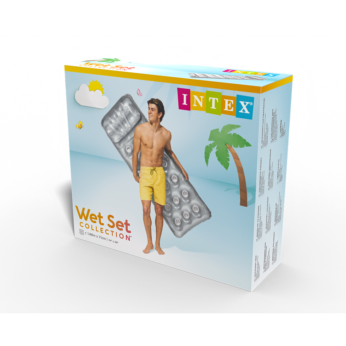 Надувной пляжный матрас Intex 58894EU