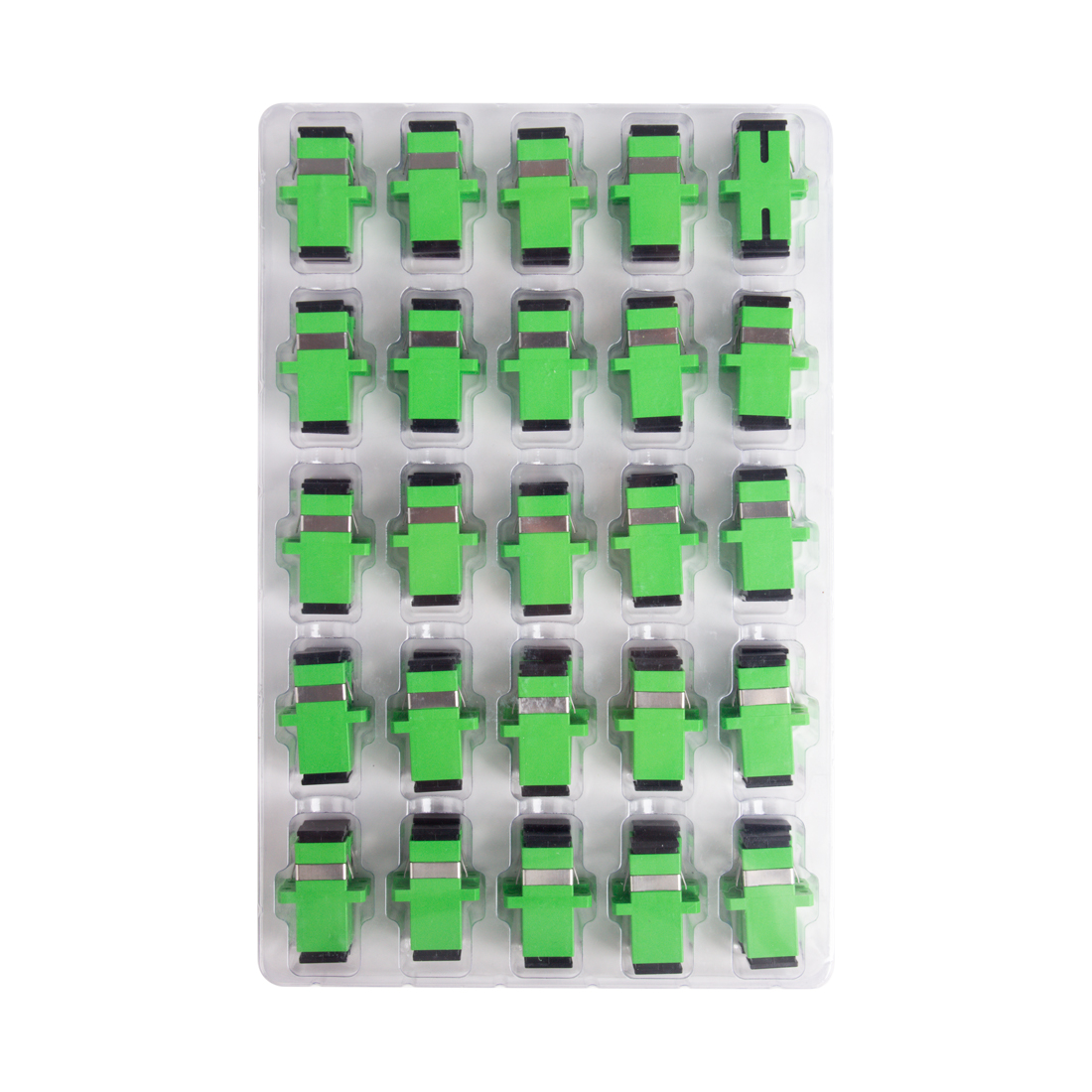 Адаптер А-Оптик SC/APC-SC/APC SM Simplex