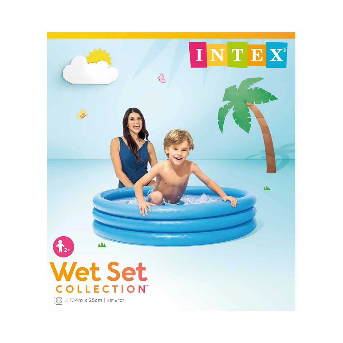 Надувной бассейн детский Intex 59416NP