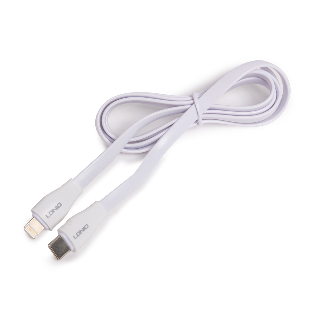 Интерфейсный кабель LDNIO Type-C to Lightning LC131-I 1м 30W Белый