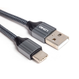 Интерфейсный кабель LDNIO Type-C LS432 2.4A TPE Алюминий 2м