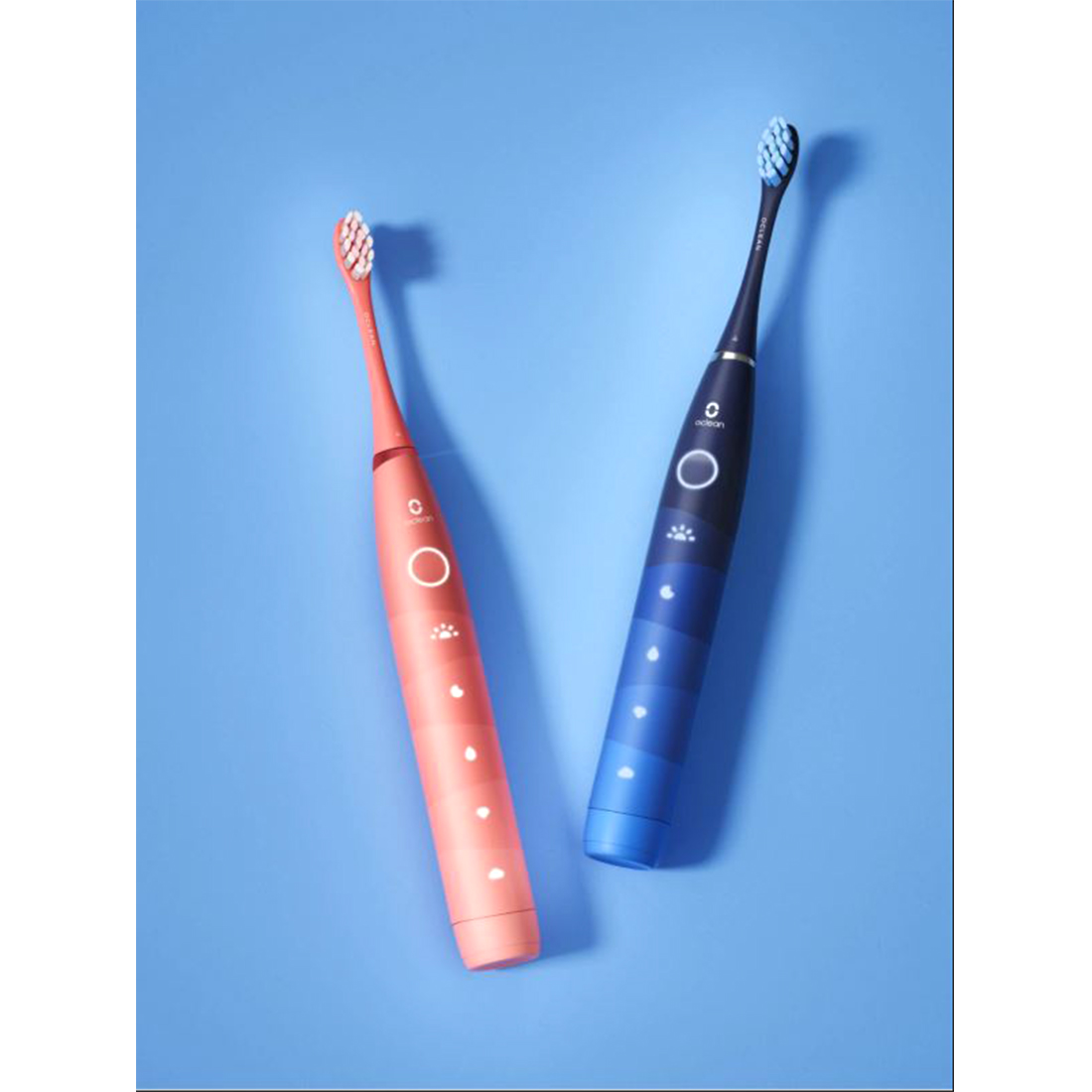 Комплект электрических зубных щеток Oclean Find Duo Set Синий+Красный