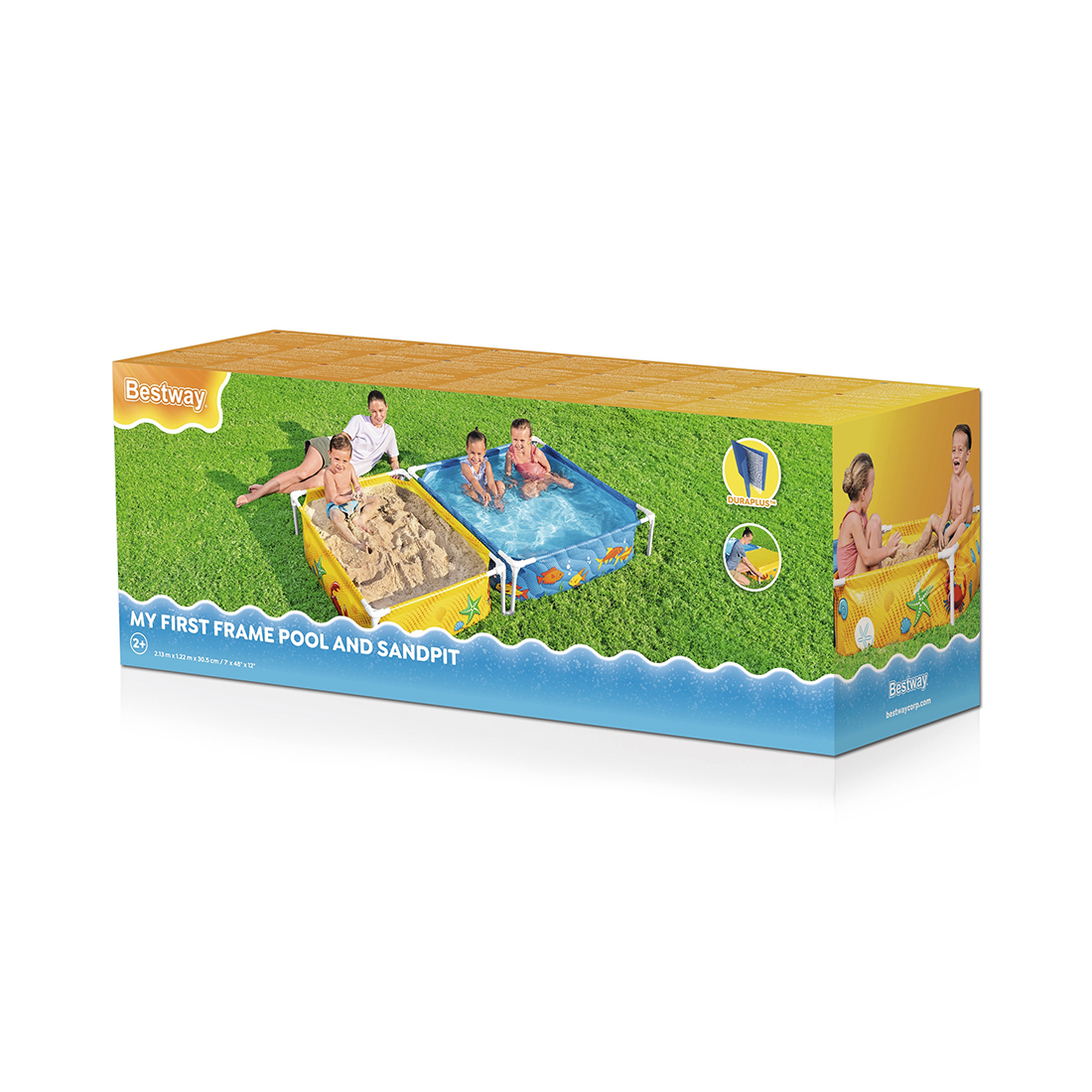 Каркасный бассейн и песочница детский Bestway 561CF