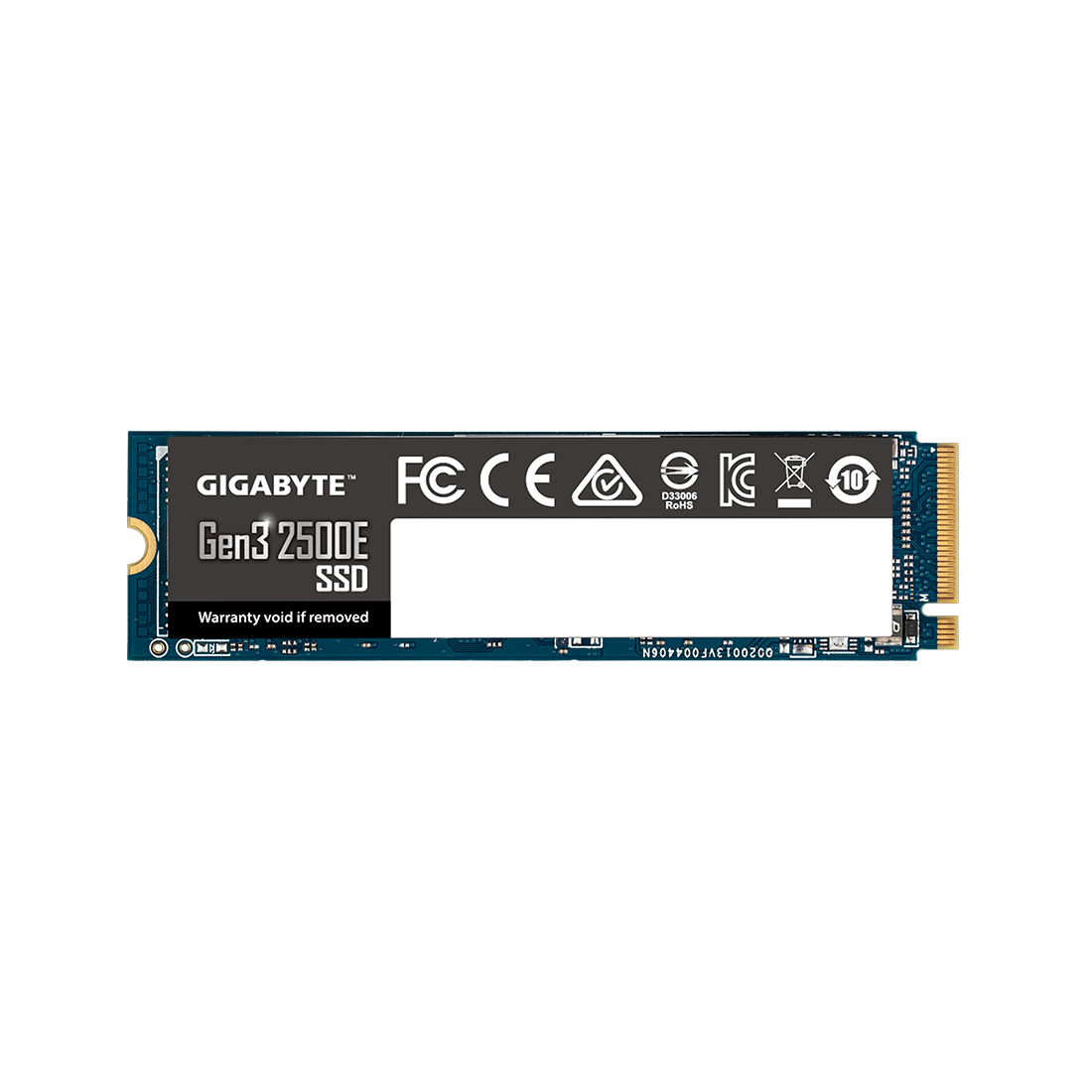 Твердотельный накопитель SSD Gigabyte G325E2TB 2000GB M.2 2280 NVMe1.3 PCIe 3.0x4