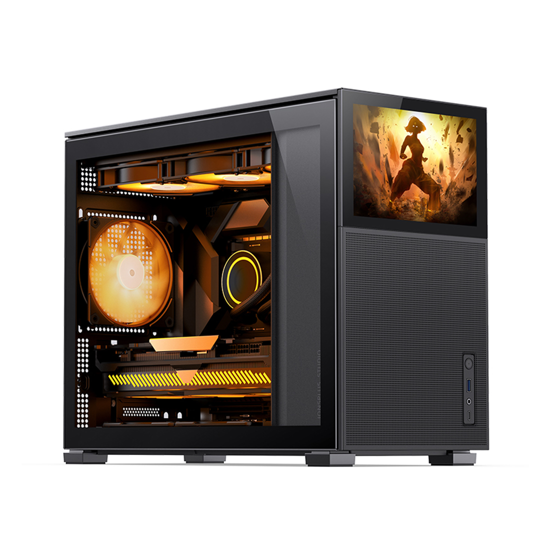 Компьютерный корпус Jonsbo D31 MESH SCREEN Black без Б/П