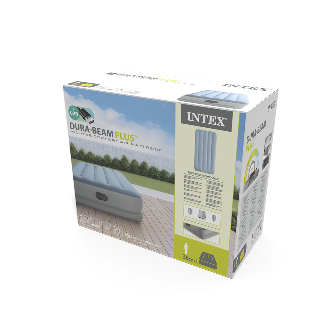 Матрас надувной Intex 64157