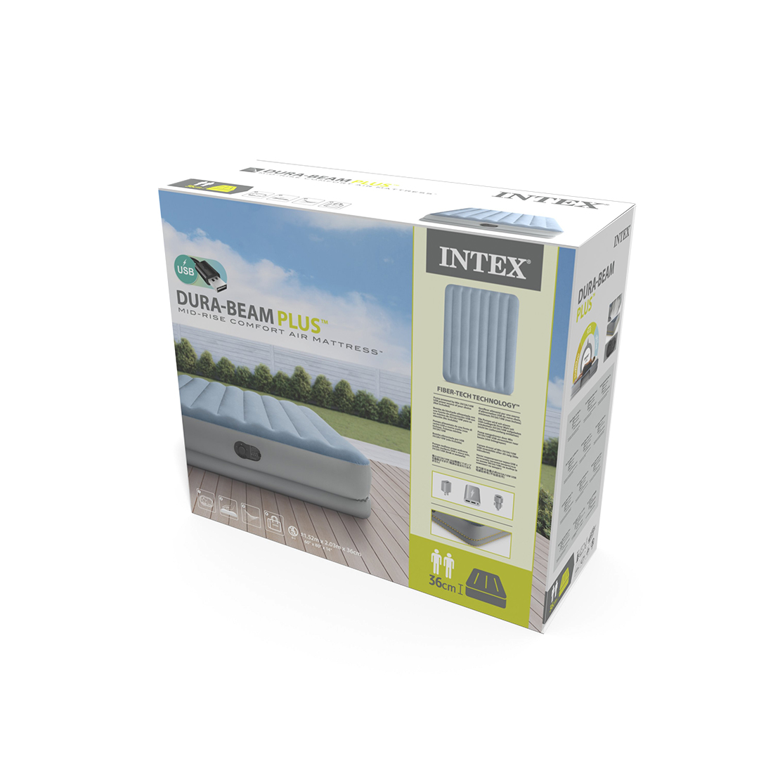 Матрас надувной Intex 64159