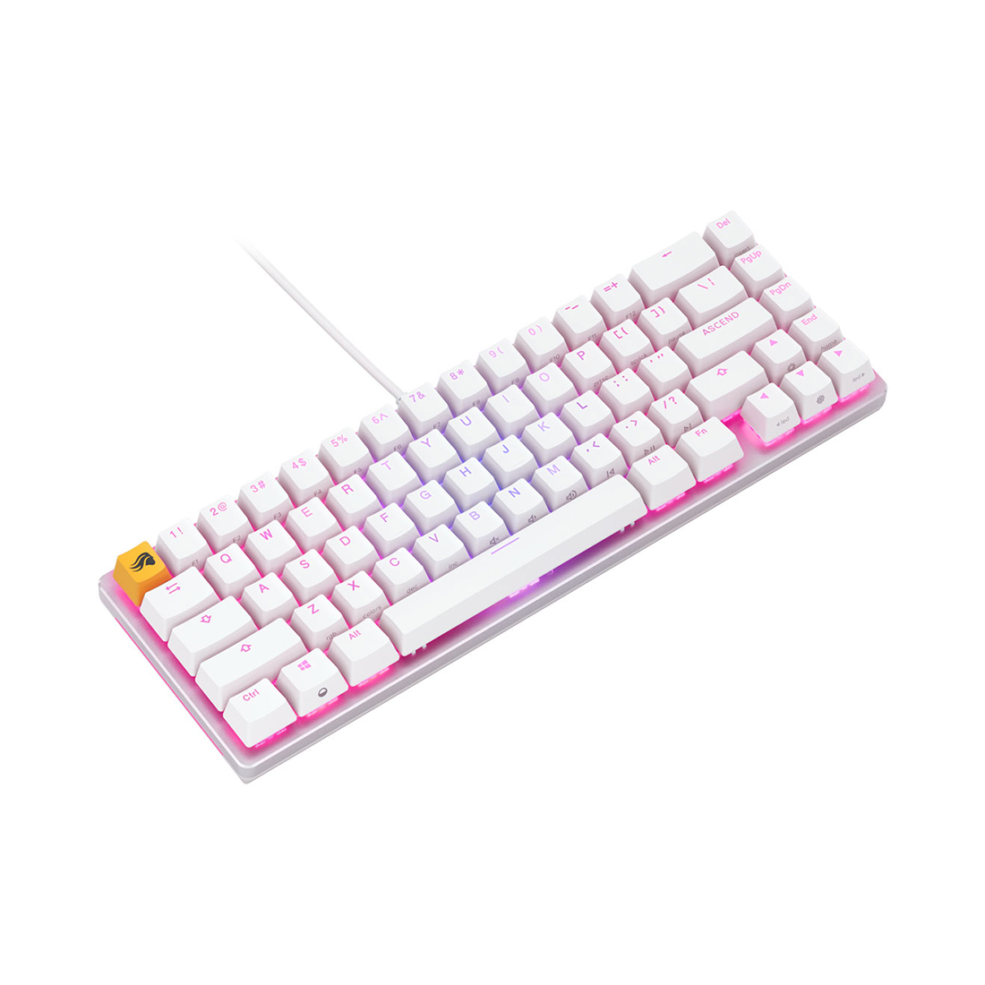 Клавиатура Glorious GMMK2 Compact White (GLO-GMMK2-65-FOX-W)