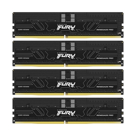 Комплект модулей памяти Kingston FURY Renegade Pro XMP KF560R32RBK4-64 DDR5 128GB (Kit 4x16GB) 6000M