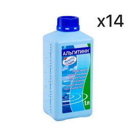 Химия для бассейна АЛЬГИТИНН (14 шт по 1л в упаковке)
