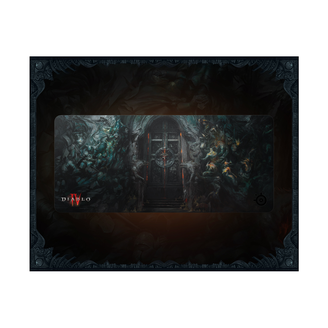 Коврик для компьютерной мыши Steelseries Qck XXL Diablo IV Edition