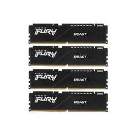 Комплект модулей памяти Kingston FURY Beast KF556C40BBK4-128 DDR5 128GB (Kit 4x32GB) 5600MHz