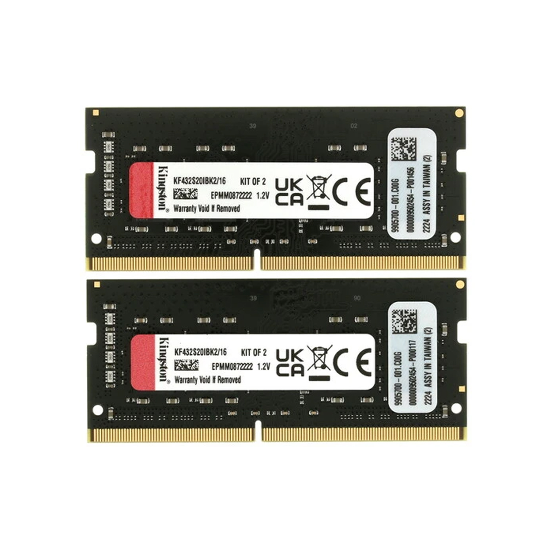 Комплект модулей памяти для ноутбука Kingston FURY Impact KF432S20IBK2/16 DDR4 16GB (Kit 2x8GB)