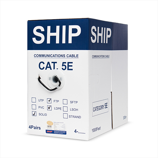 Кабель сетевой SHIP D146-P Cat.5e FTP 30В РЕ