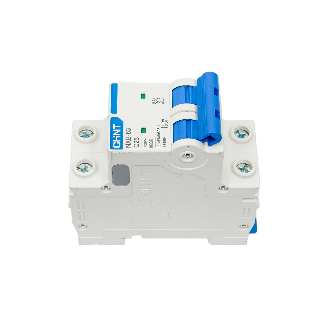 Автоматический выключатель CHINT NXB-63S 2P 6A C 4,5kA
