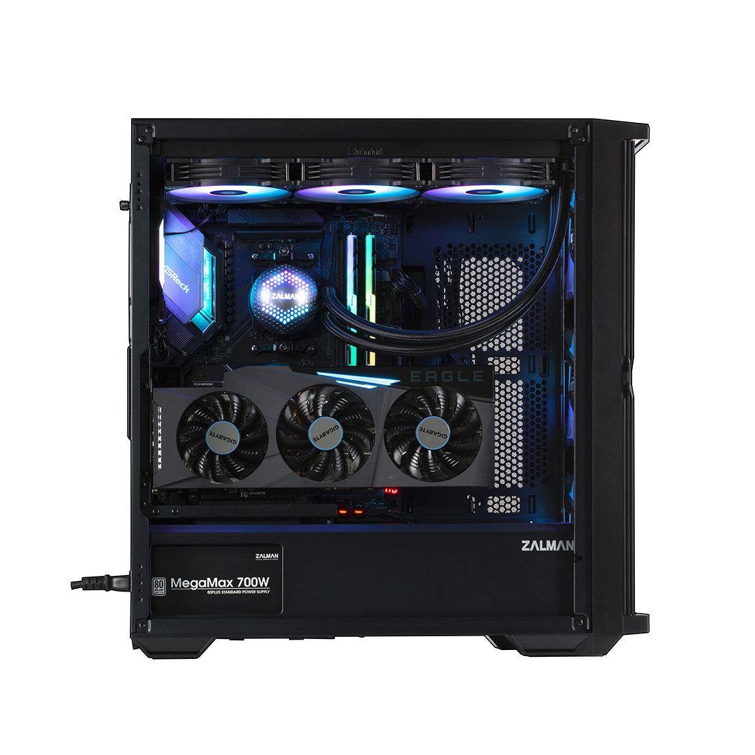 Компьютерный корпус Zalman Z10 PLUS без Б/П