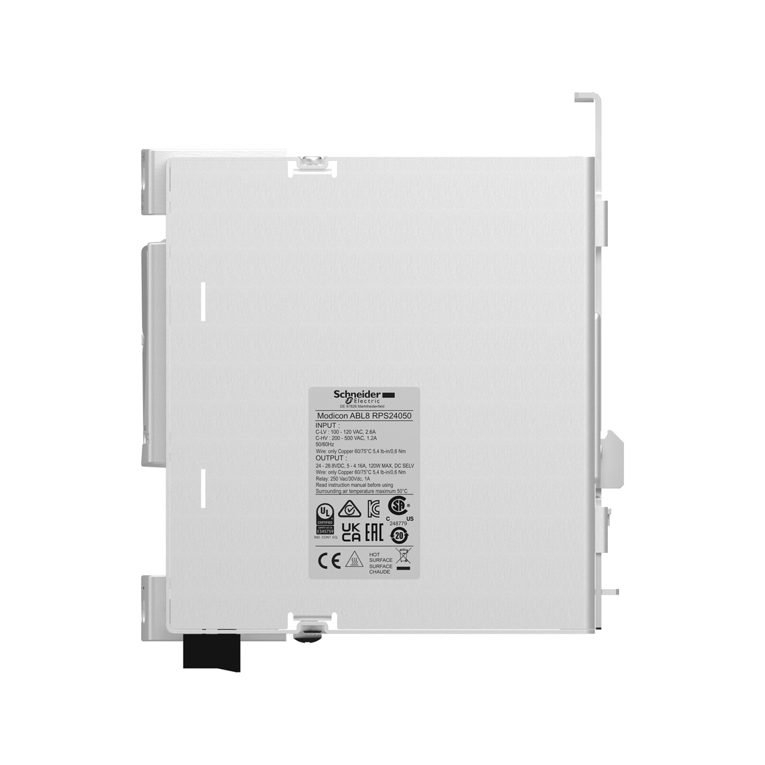 Блок питания ABL Modicon SE ABL8RPS24050 однофазный 24В 5А