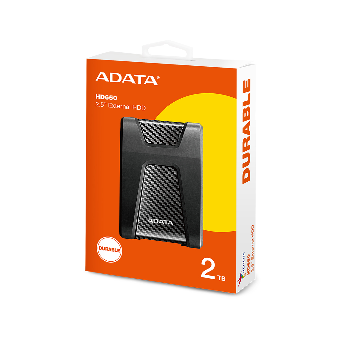 Внешний жёсткий диск ADATA HD650 2TB Чёрный