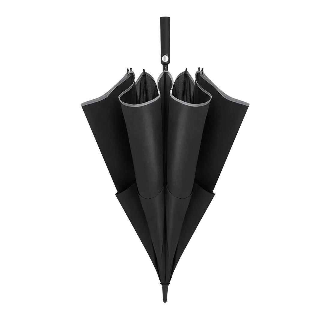Зонт NINETYGO Doubl-layer Windproof Golf Automatic Umbrella Black