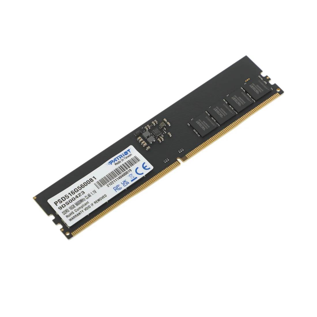 Модуль памяти Patriot SL PSD516G560081 DDR5 16GB