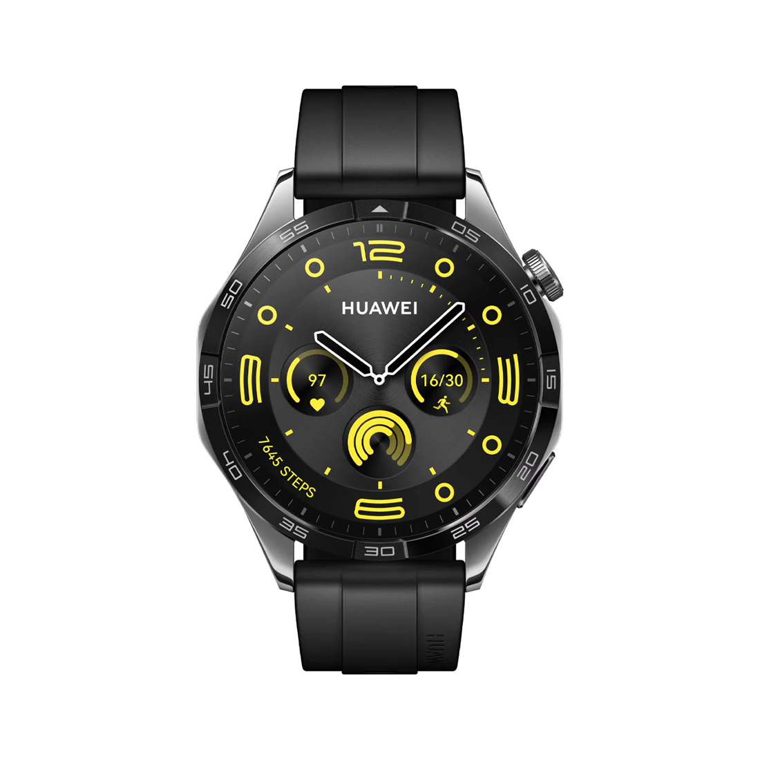 Смарт часы Huawei Watch GT 4 PNX-B19 46mm Black Fluoroelastomer Strap