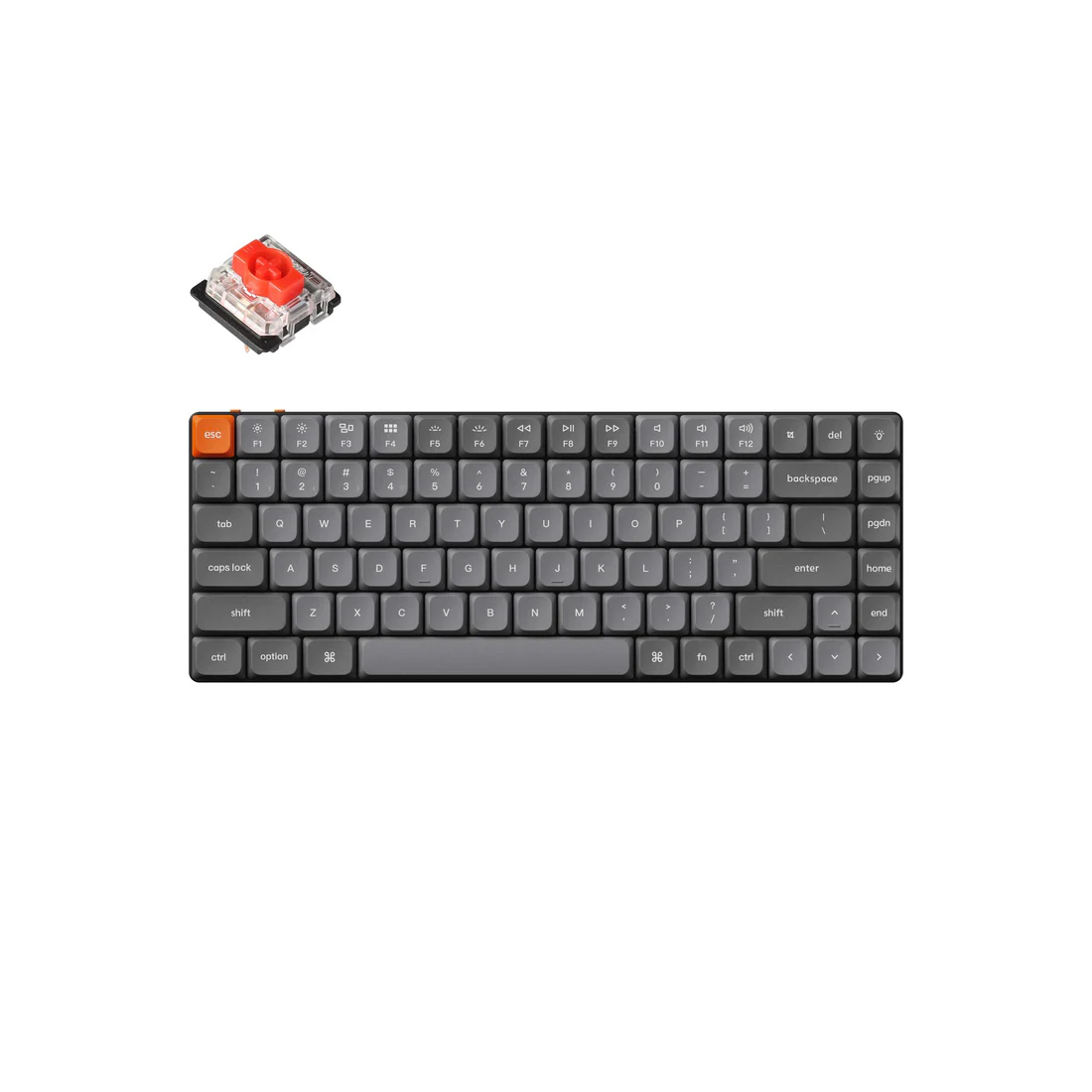 Клавиатура Keychron K3 Max K3M-B1 Red Switch