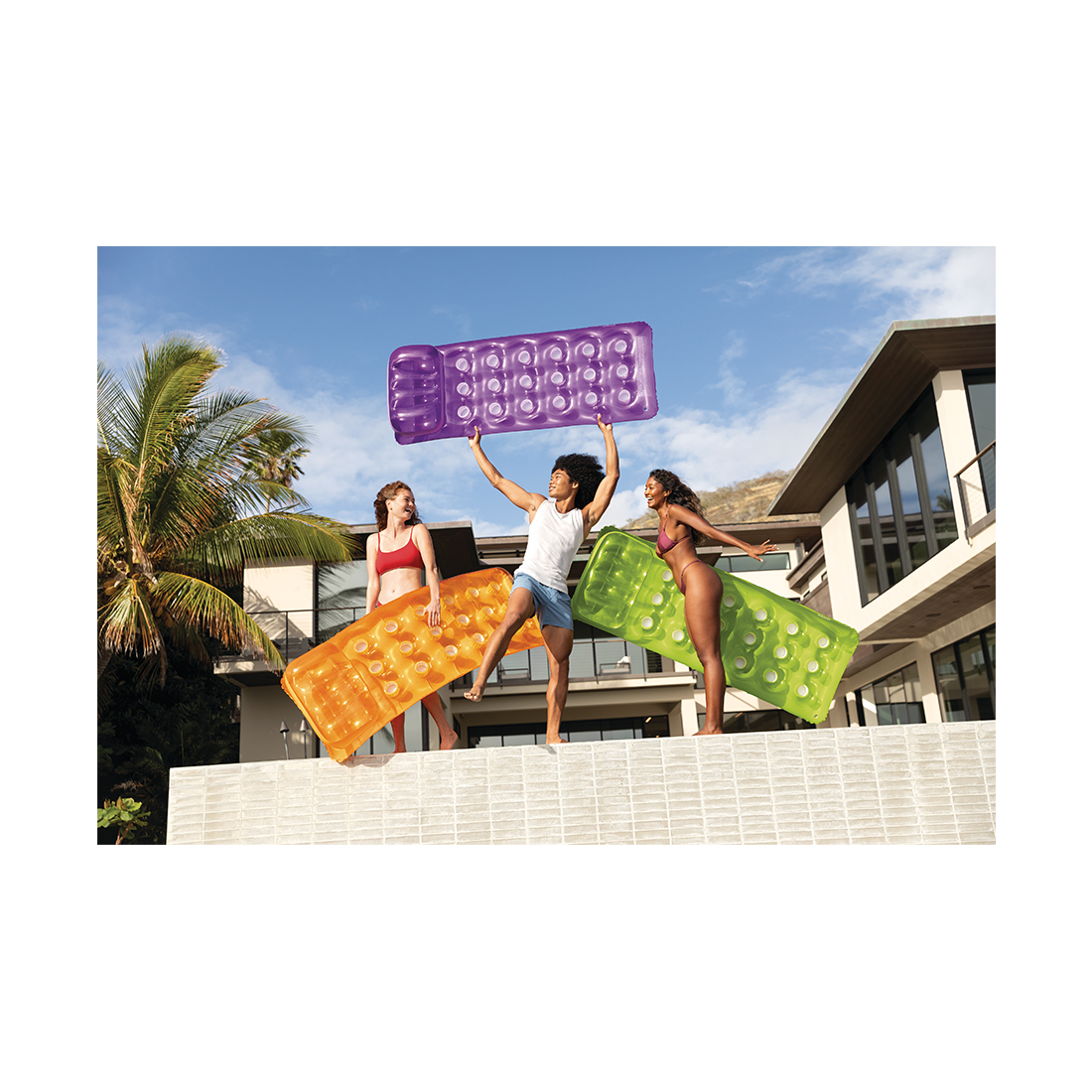 Надувной пляжный матрас Intex 58890EU