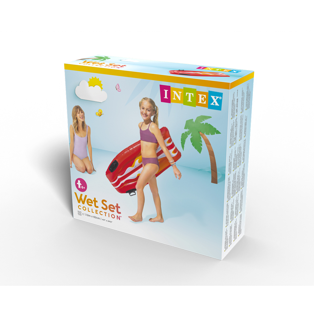 Надувная лодочка Intex 58165NP