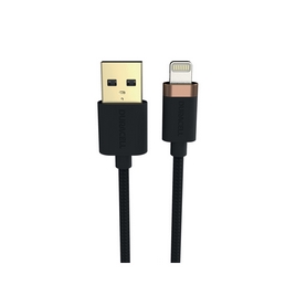 Интерфейсный кабель Duracell USB7012A USB-A to Lightning Черный