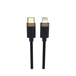 Интерфейсный кабель Duracell USB9012A USB-C to Lightning Черный